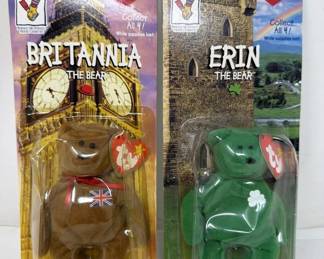 Lot 31  1999 McDonalds Ty Beanie Babies Erin and B