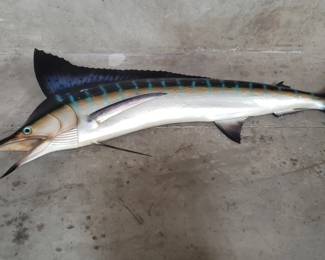 Lot 67  Lifesize fiberglass marlin