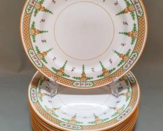 166  Lot 12  Set of 12 Royal Doulton porcelain dinner plates