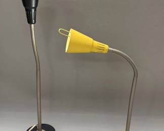 Lot 147  Pair of vintage IKEA gooseneck desk lamps