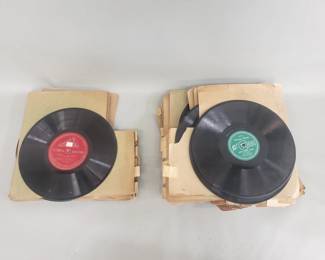Lot 376  Vintage LP records that play at 78rpm