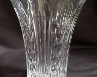 Lot 106  Waterford crystal vase