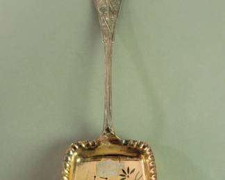 005  Lot 127  Antique sterling silver Tiffany and Co. ladle