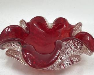 Lot 162  Murano style bowl