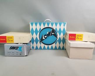 Lot 546  Collection of vintage film slides