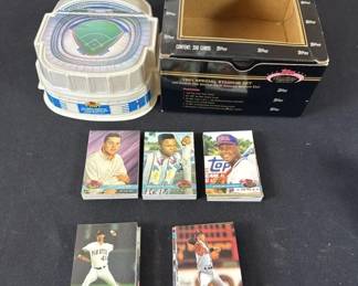 Lot 423h  1991 Topps Stadium Club Special Stadium Set