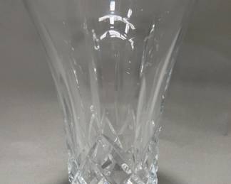 Lot 191  Vintage Waterford crystal lismore flared vase