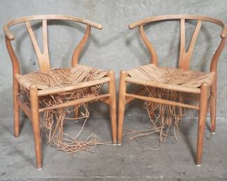 010  Lot 142  Pair of Carl Hansen and Sn MbelFabrik AS Odense