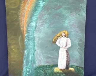 188  Lot 312h  Helga Schweininger signed oil painting