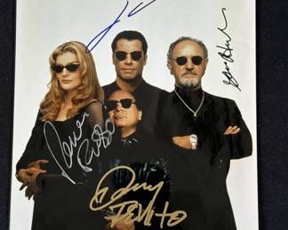 Lot 211h  John Travolta and Gene Hackman signed photo