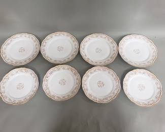 Lot 101  8pc Theodore Haviland Limoges France porcelain