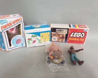 Lot 344  Group of vintage toys
