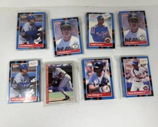 Lot 38  1987 and 1993 Donruss Baseball Large Card Lot 