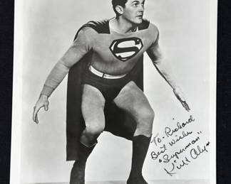 Lot 221h  Kirk Alyn signed photo