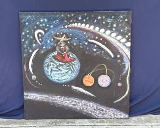184  Lot 308h  Helga Schweininger signed oil painting