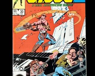 Lot 396h  1984 G.I. Joe A Real American Hero comic book