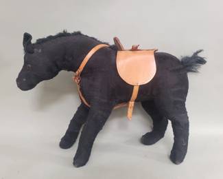 Lot 389  Vintage horse plush