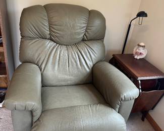 La-Z-Boy leather recliner 