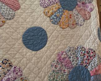 Dresdin Plate hand stitched 