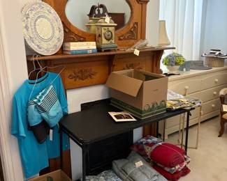 clothing, bedding