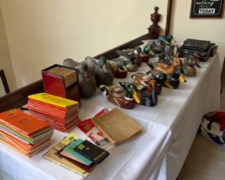 decoy collection, some old some decorator