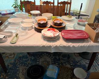 corning, pyrex, misc.