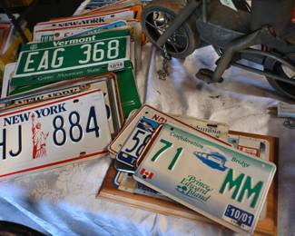 License plates