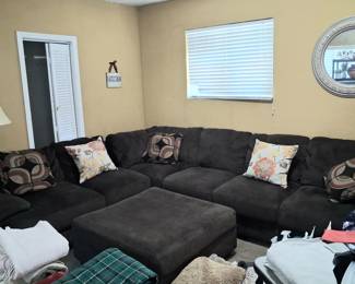 Perfect Large Brown Sectional