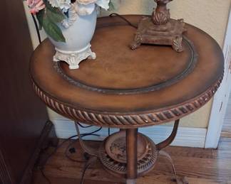 Metal Accent Table