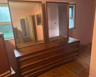 Old MCM dresser set 2