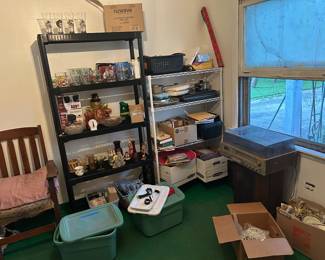 Glassware, Books and China Sets