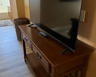 TV STAND OR SOFA TABLE, TCL TV
