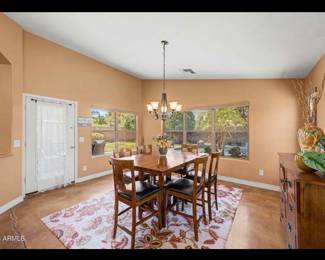 PUB STYLE DINING SET WITH 6 CHAIRS