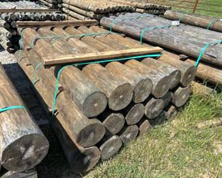 BUNDLE OF TREATED POSTS