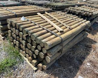 BUNDLE OF TREATED POSTS