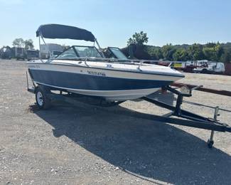 BOAT AND TRAILER