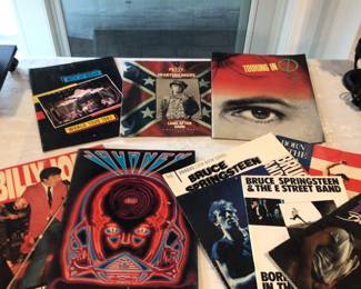 Vintage concert booklets 