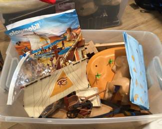 Playmobil egyptian scene