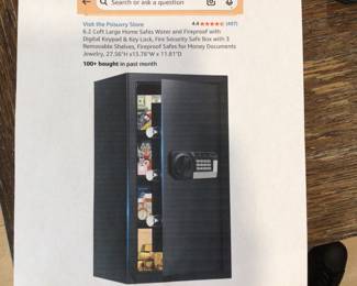 Picture of the safe