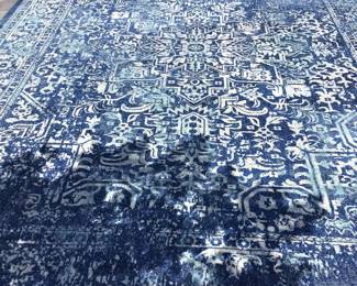 Safavieh blue rug “Evoke” 11’ x 15”