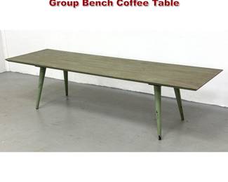 Lot 188 Mid Century Paul McCobb Planner Group Bench Coffee Table 