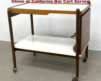 Lot 417 Greta Magnusson Grossman for Glenn of California Bar Cart Server. 