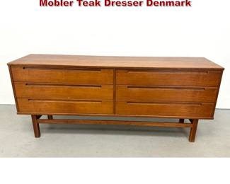 Lot 201 Danish Modern Nils Jonsson HJN Mobler Teak Dresser Denmark 