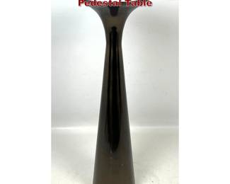 Lot 90 West Elm Marble Top Drink Stand Pedestal Table