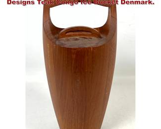 Lot 1043 Jens H. Quistgaard for Dansk Designs Teak Congo Ice Bucket Denmark. 