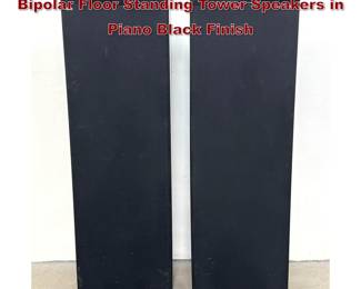 Lot 1164 Pair of Mirage M1 Canadian Made Bipolar Floor Standing Tower Speakers in Piano Black Finish