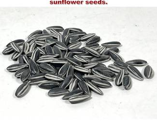 Lot 1154 100pc Ai WeiWei porcelain sunflower seeds. 