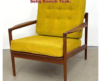 Lot 767 Ib Kofod Larson Lounge Chair for Selig Danish Teak.