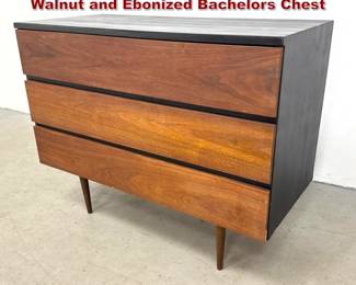 Lot 856 Mel Smilow for Smilow Thielle Walnut and Ebonized Bachelors Chest