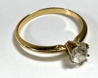 14K gold ring